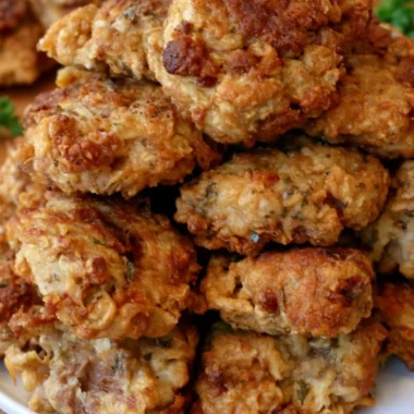 Crispy Chicken Fried Steak Bites served with dipping sauce on a plate