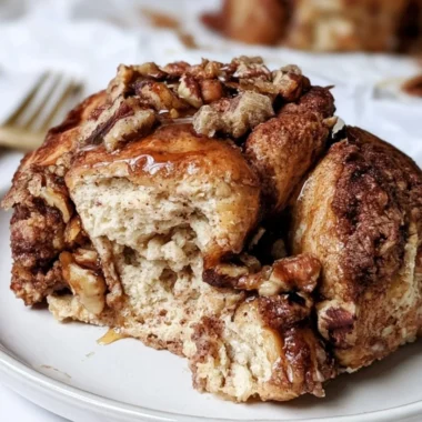 Delicious high protein, no sugar monkey bread served on a plate
