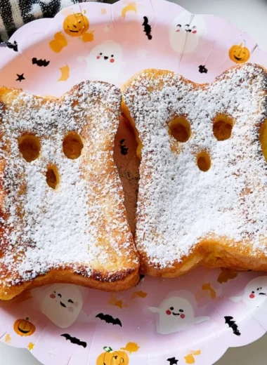 Spooky Halloween breakfast ideas for kids with festive decorations and treats.