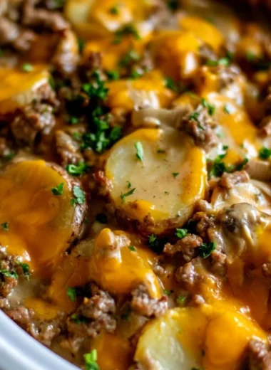 Delicious cowboy recipe for a comforting dinner, featuring beef and warm flavors.