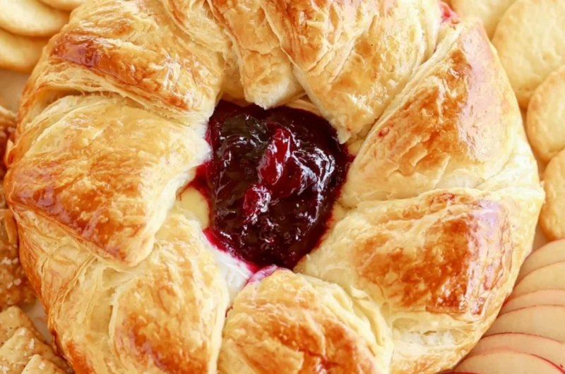 Easiest Baked Brie in Puff Pastry by Julie Blanner